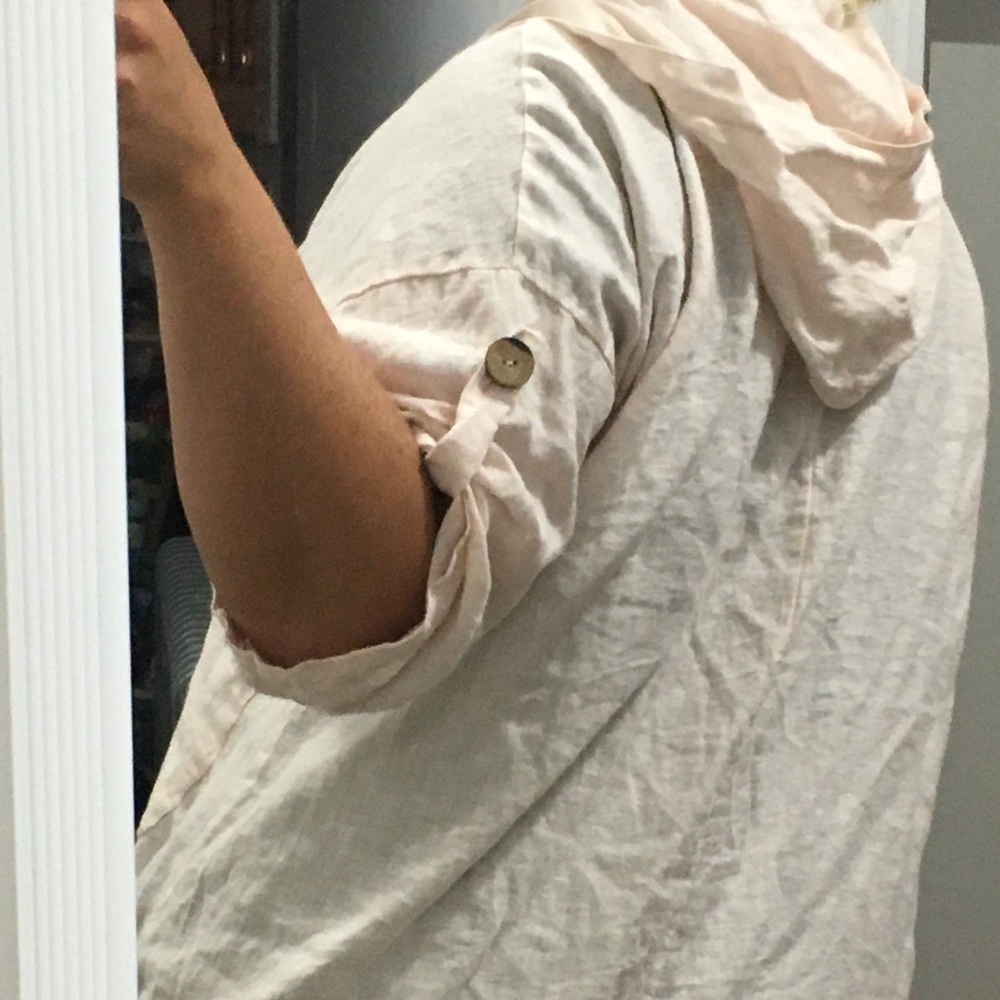 Blush pink cardigan. - Picture 5 of 8